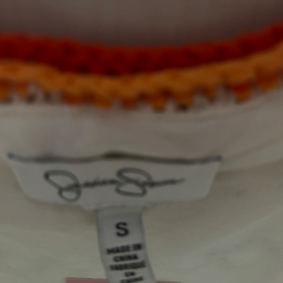 Sale! New Jessica Simpson White Crochet Sleeveless Dress w/ Crochet Straps - Picture 7 of 7